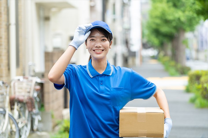 《江東区》週払いOK・2ｔ車での鶏卵の店舗配送ドライバー！（週休2日・高時給）