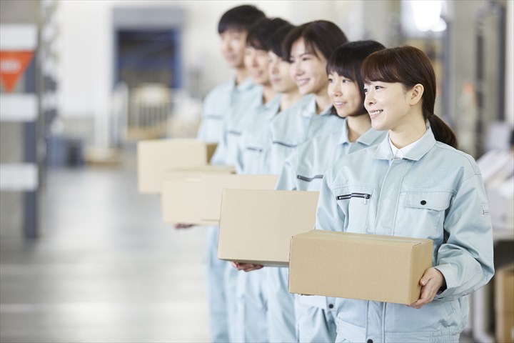 《あま市》週払いOK・物流倉庫内での仕分けや積込み作業スタッフ！（未経験OK・土日祝休み）